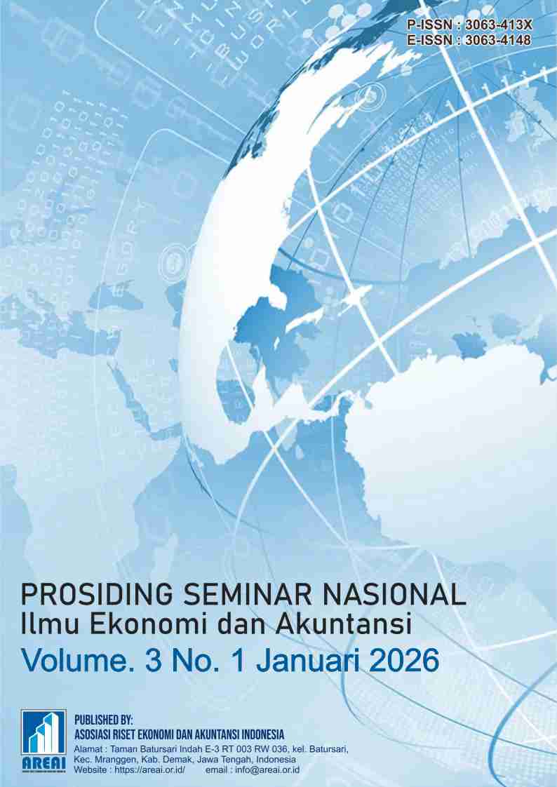 					View Vol. 3 No. 2 (2026): Juli: Prosiding Seminar Nasional Ilmu Ekonomi dan Akuntansi
				